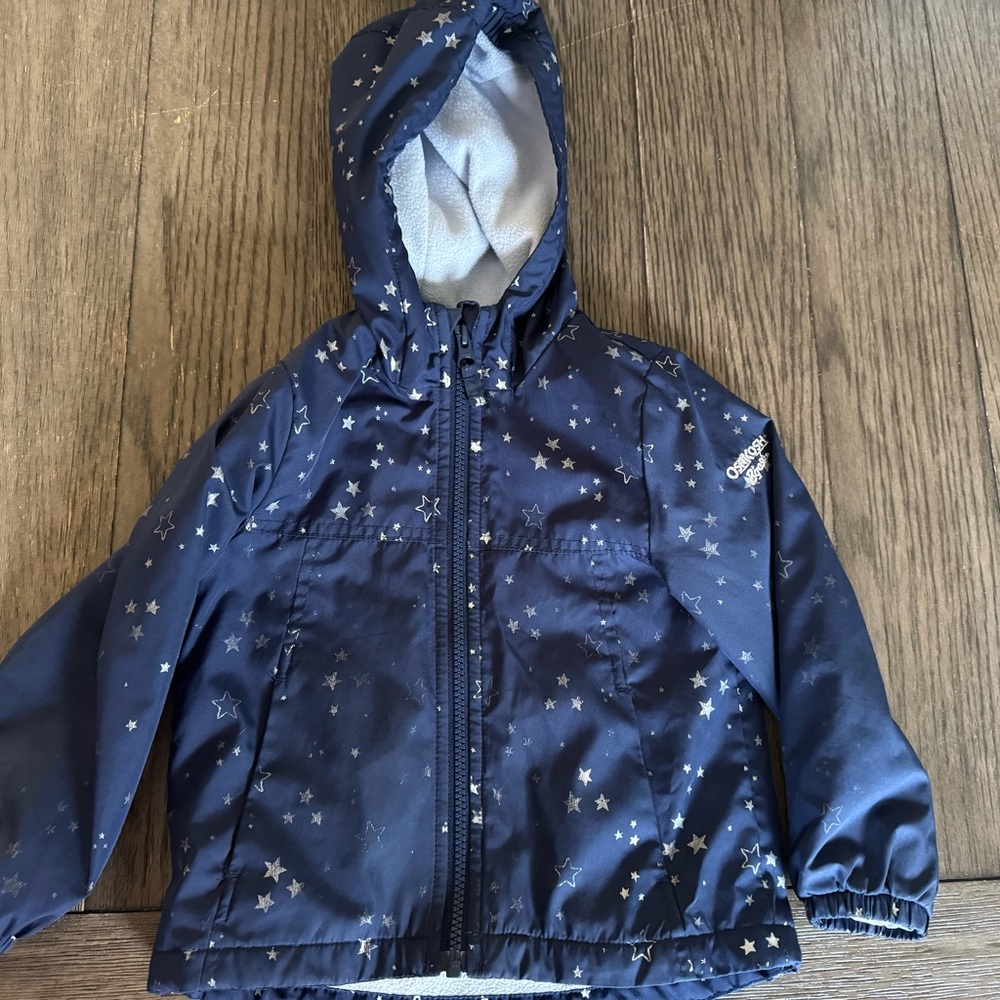 OshKosh B'gosh Navy Star Raincoat